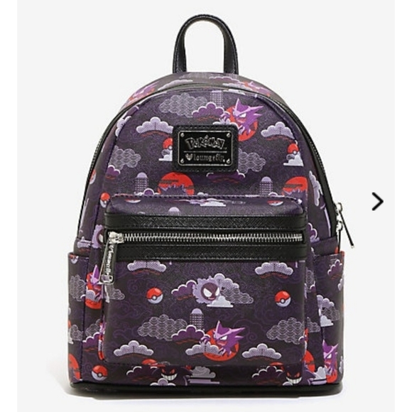 loungefly pokemon ghost type backpack